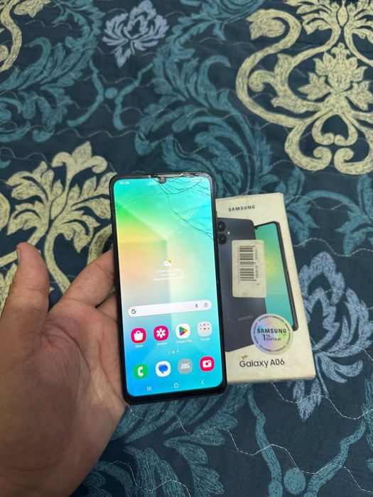 Samsung Galaxy A06 8/128GB Black 2025 Karobka Holati Yaxshi хороший