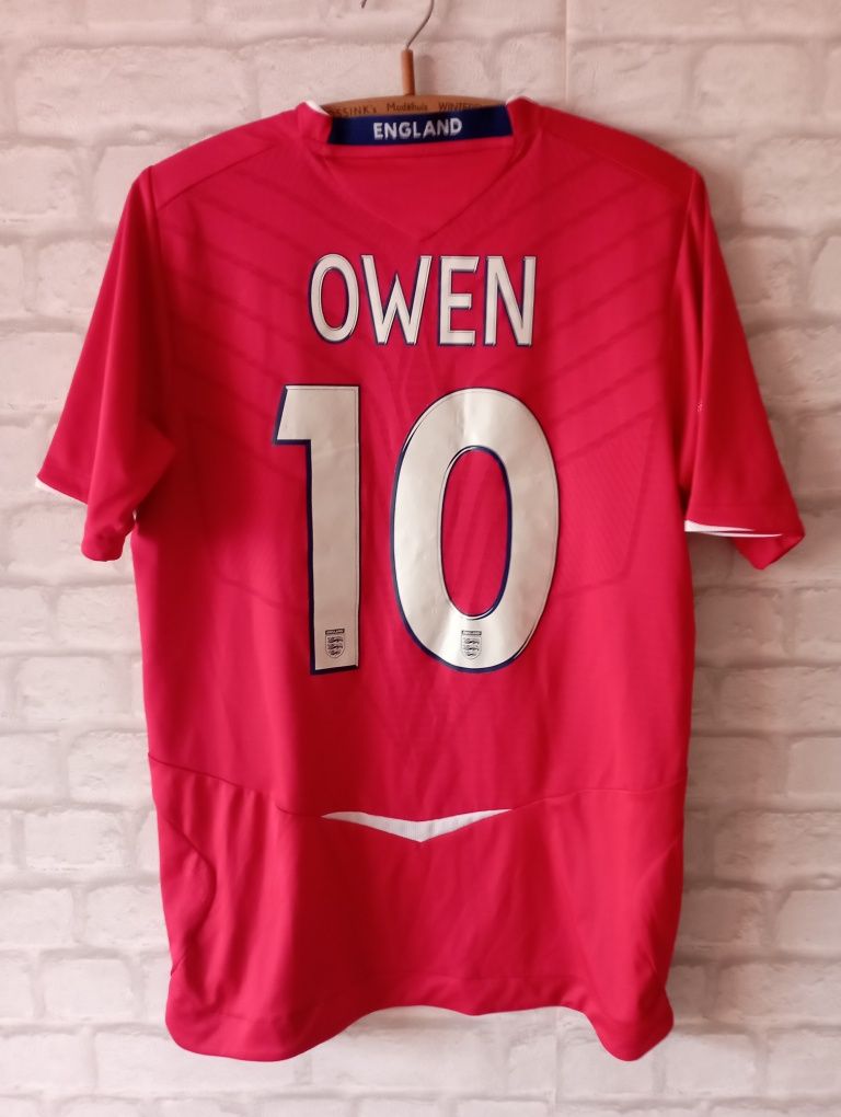 Tricou fotbal Anglia Owen S