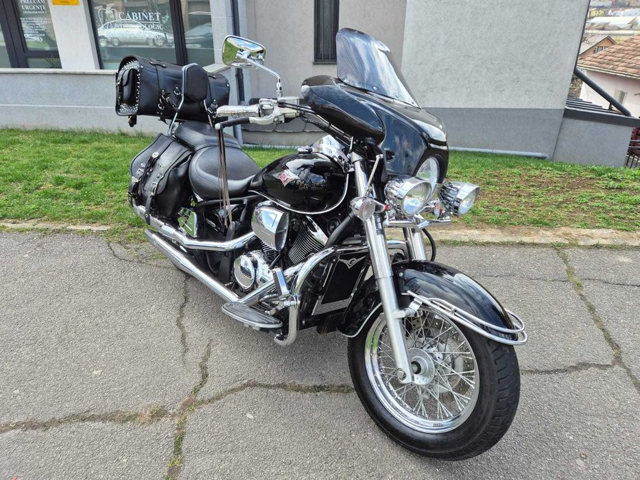 Kawasaki VN 900 ~ Accesorizat ~ Garantie 12 luni ~ Rate ~
