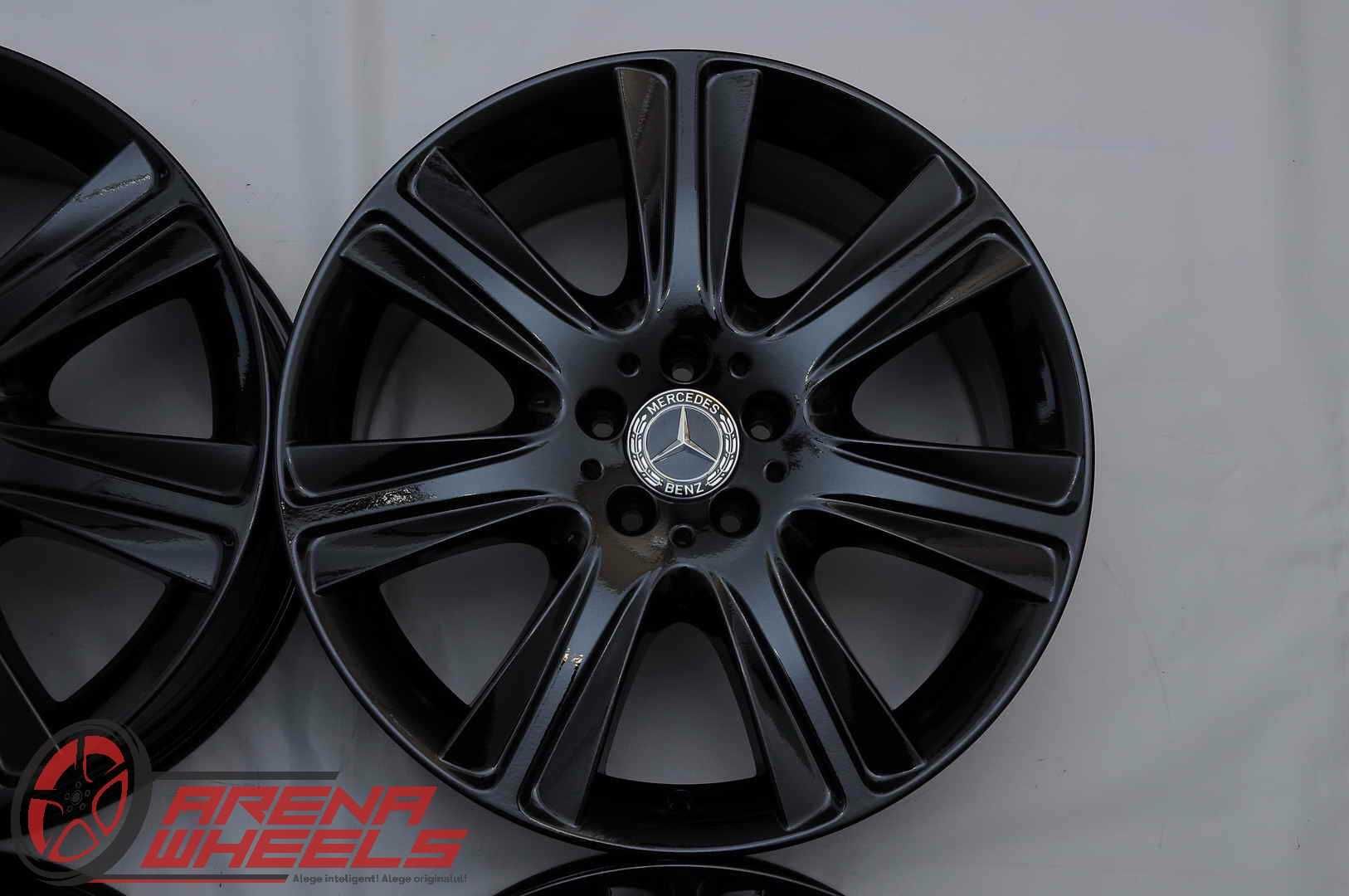 Jante Noi 19 inch Originale Mercedes S-Class W222 R19 Negru