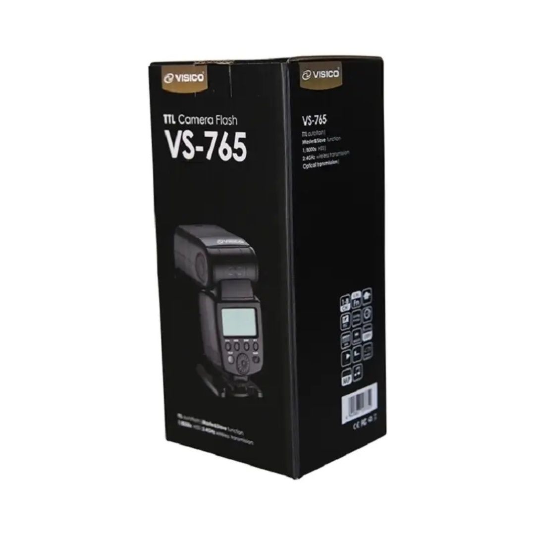 Беспроводная вспышка Speedlite VISICO VS-765 2,4G для Canon