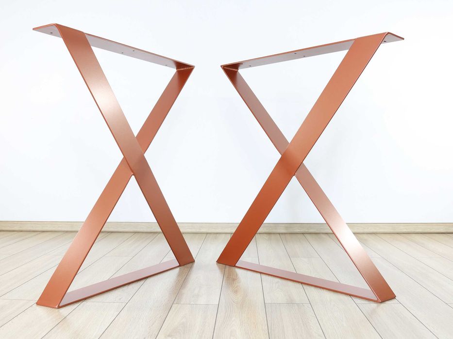 Метални крака за бюро, трапезна маса, Цената е за 1бр.