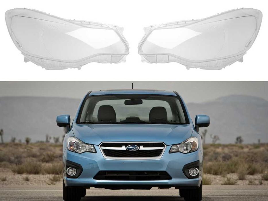 Стъкла за фарове на Subaru Impreza 4 (2011-2016)  555