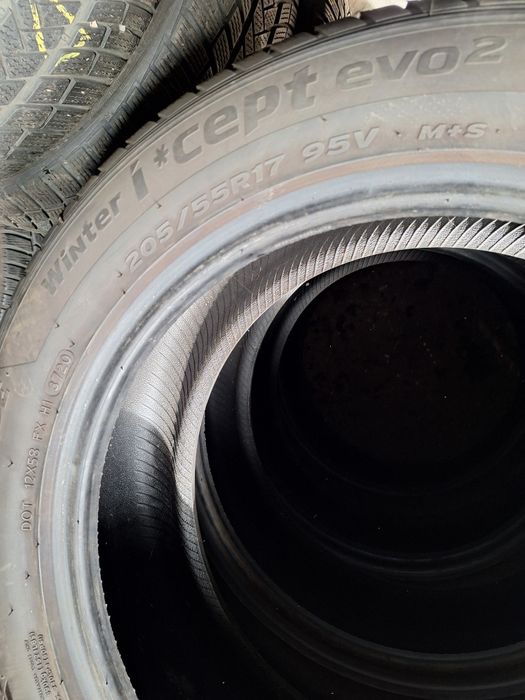 Anvelope Hankook 205/55/17 m+s 4 buc ff bune