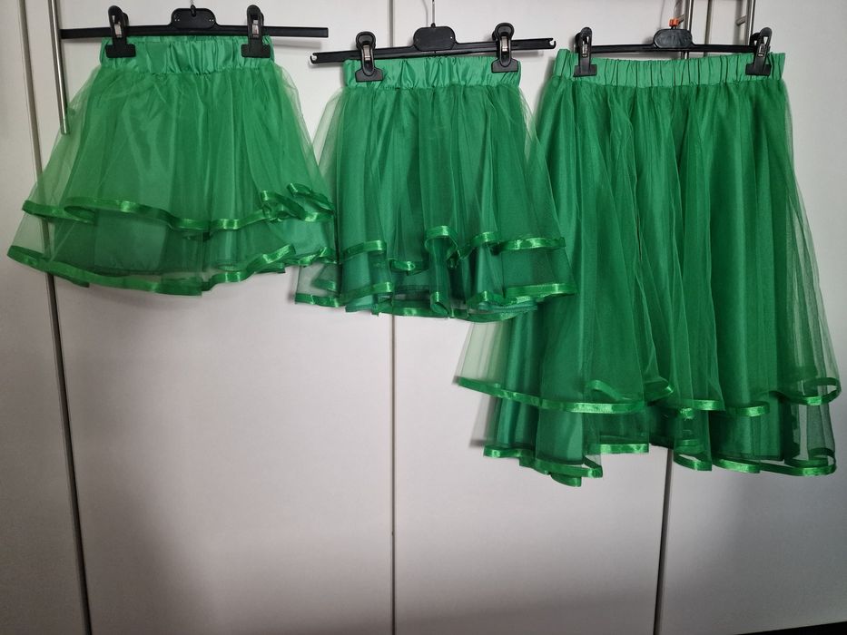 Set fusta verde mama +2 fiice