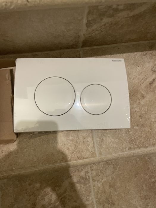 Clapeta pentru rezervor apa Geberit alb