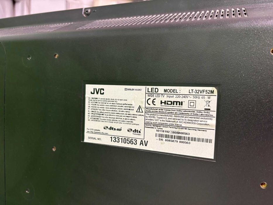 Televizor JVC SMART {B.60071-Tatarasi} Garantie 2 ani 450 Lei