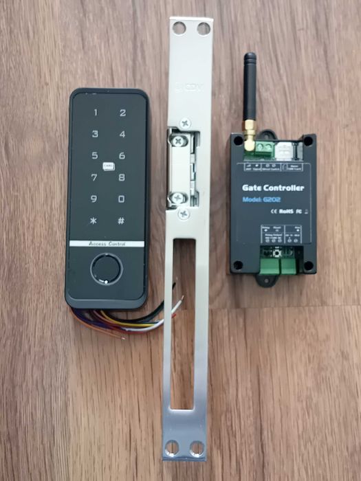 Отключване входни врати с gsm позвъняване и чип. Монтаж