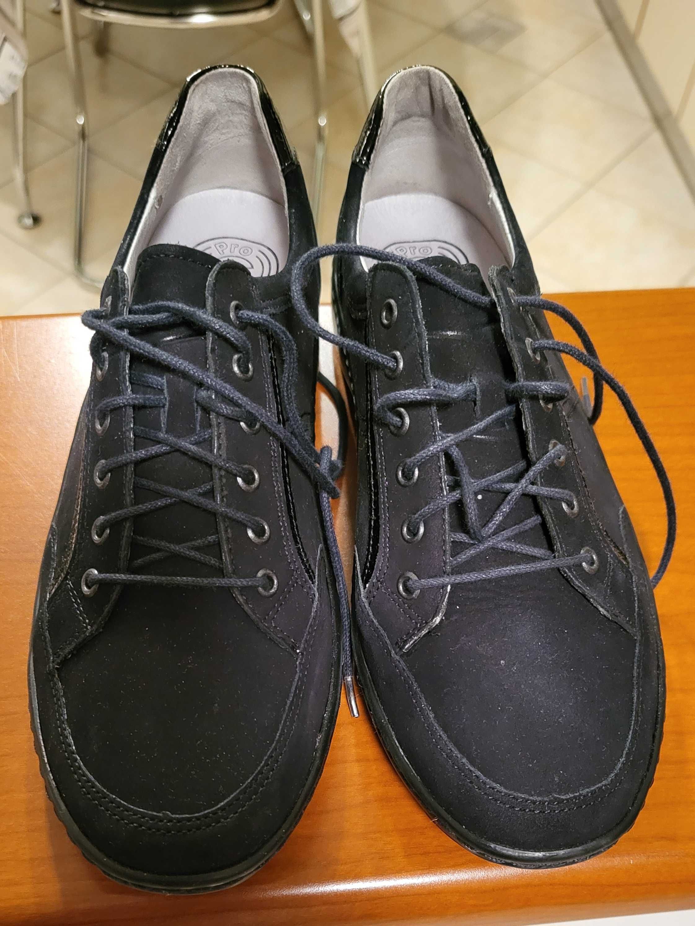 Pantofi dama piele intoarsa Waldlaifer Germania masura 37-38 negri