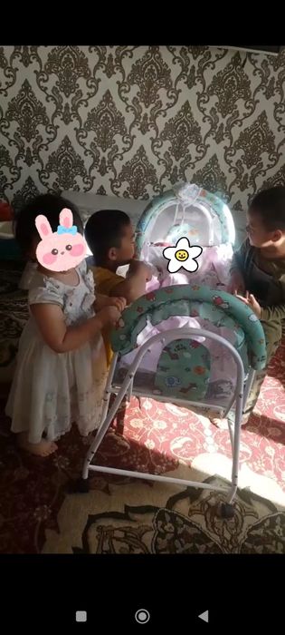 Детская люлька кровать кочеля