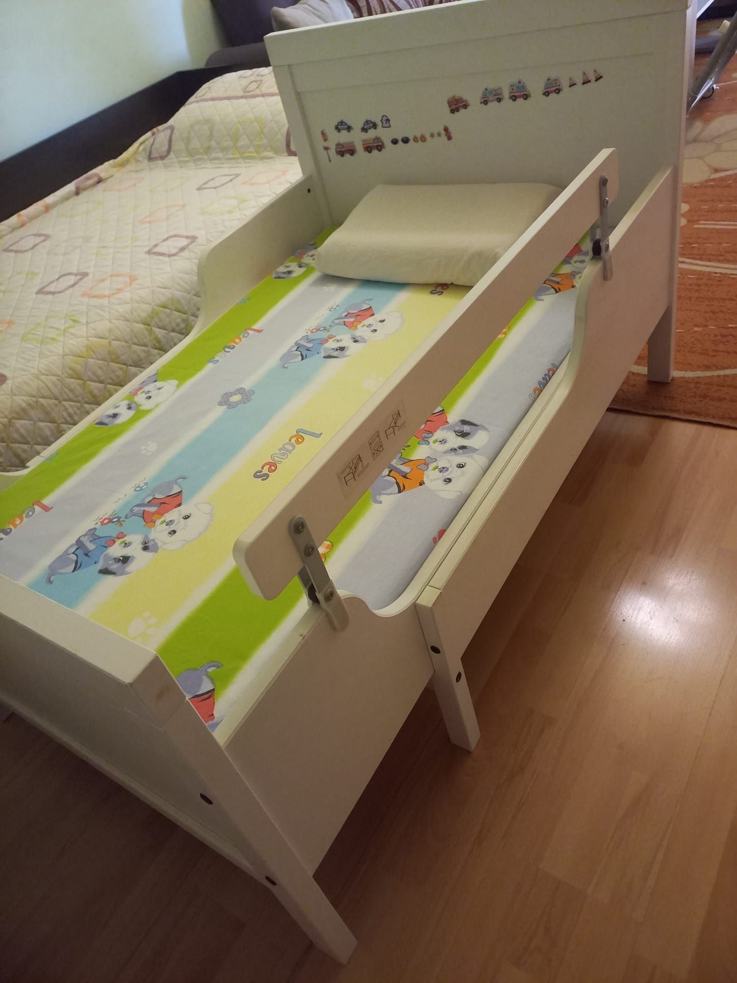 Разтегателно легло Sundvik Ikea 80/200 бяло