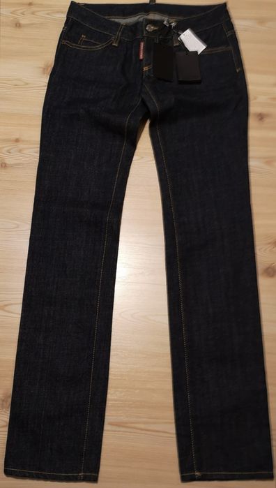 Blugi Dsquared2 Legend Dark Rinsed Jeans, 42, noi