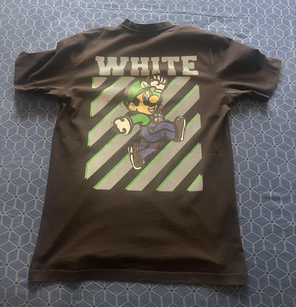 tricou off white x mario