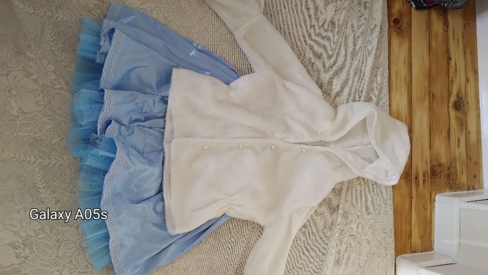 Для девочки 8-10 лет. Новогодний парный комплект.