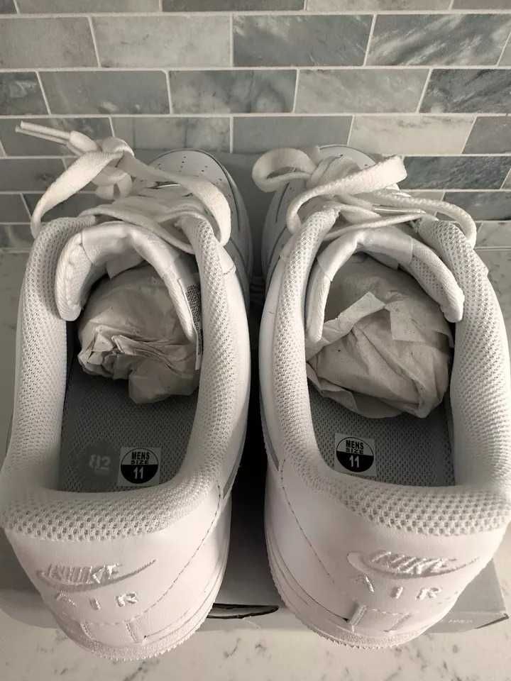 Triple White Nike Air Force 1 07' (36-48 номер)