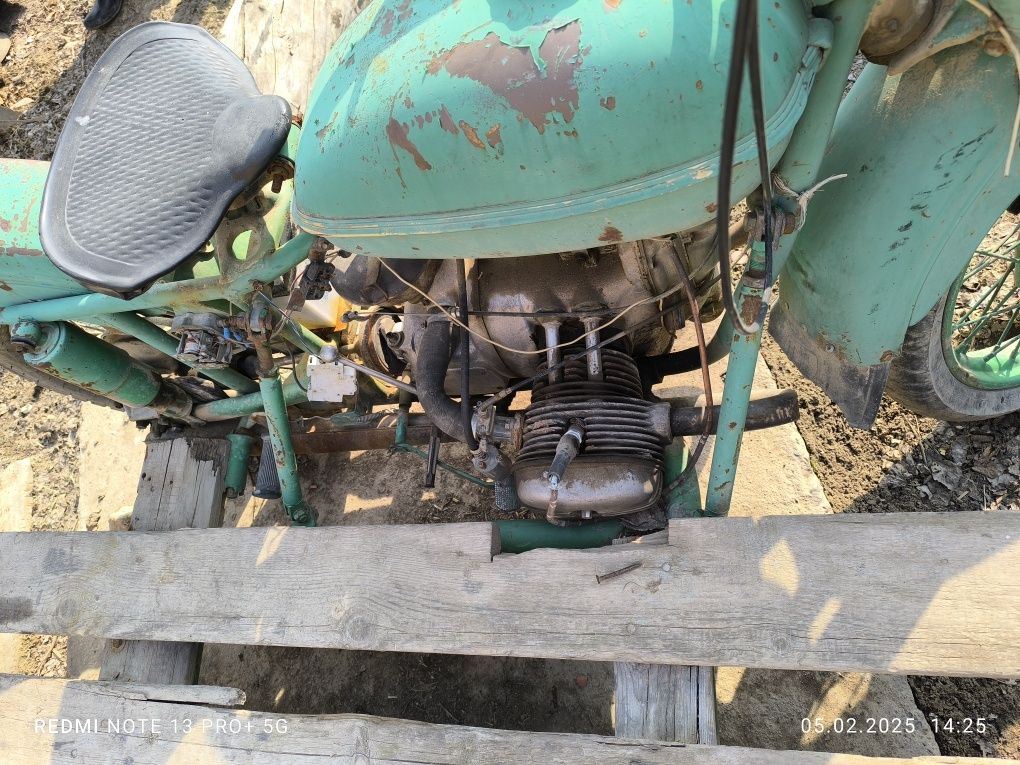Moto ural 3 balonli