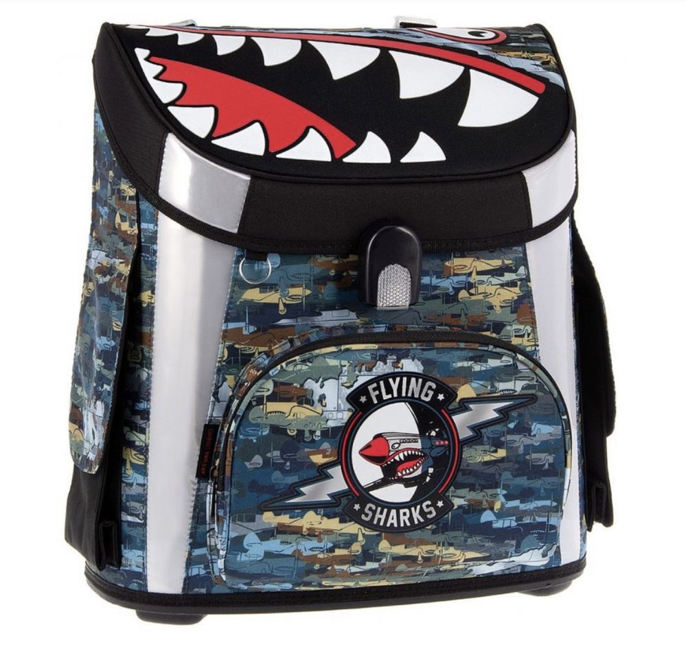 Ученическа раница Flying Sharks Compact