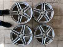 Jante mercedes 5x112 r17 fara probleme sau defecte - 1500 lei set