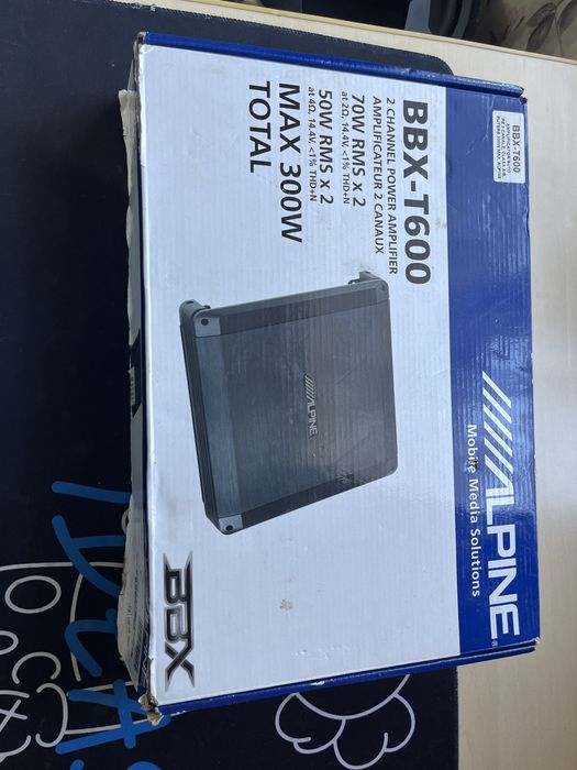 Amplficator NOU alpine bbx t600