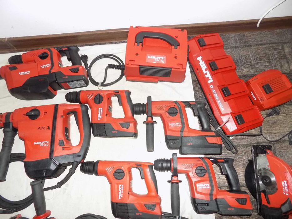 Hilti SCM 22-A , SID 6-22 ,VC 5-22 , TE 6/4 ,SD 5000, SJT6-22 , AG 125