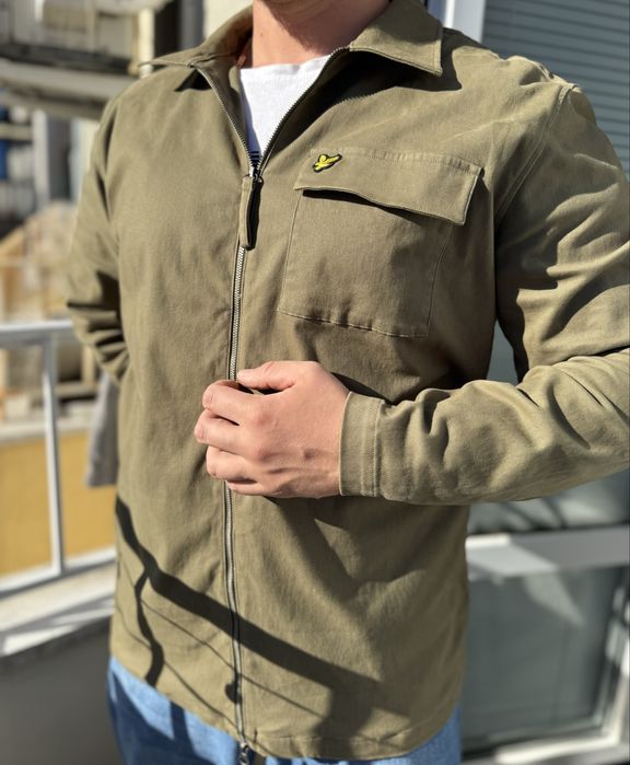 Мъжко яке-риза Lyle & Scott Cotton Twill Overshirt