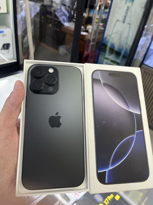 Iphone 16 Pro max 256GB black