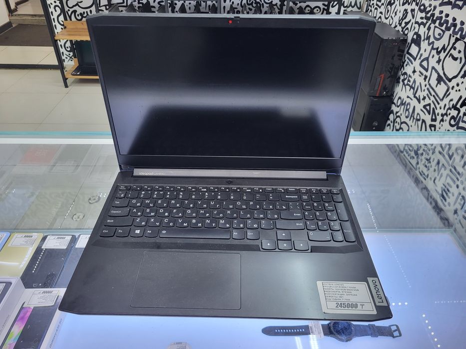 Ноутбук Lenovo Ryzen 7 5800H Озу 16гб ssd512gb rtx3050 рассрочка