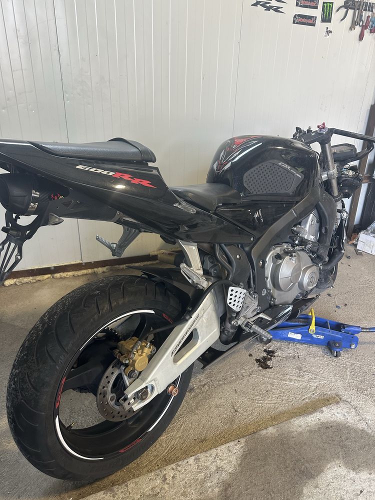 Honda cbr 600rr На части!!!
