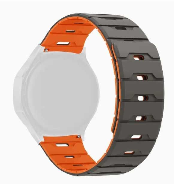 Curea silicon+Metal Huawei GT,GT2,GT3,GT4,GT5,GT6(46mm) 22mm modelul 3