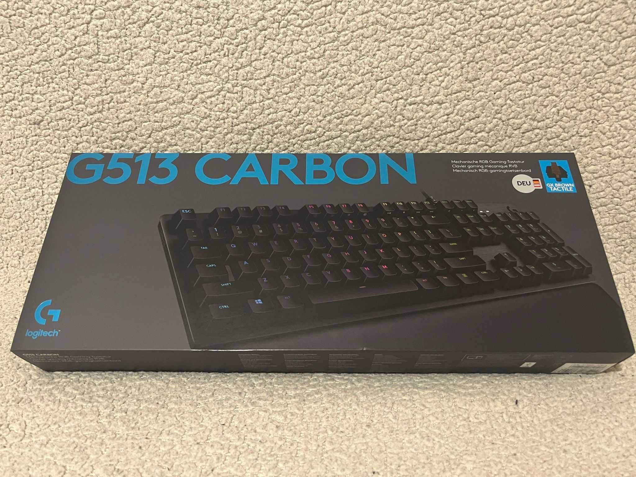 Vand Tastatura Gaming Logitech G513 Carbon sigilata.
