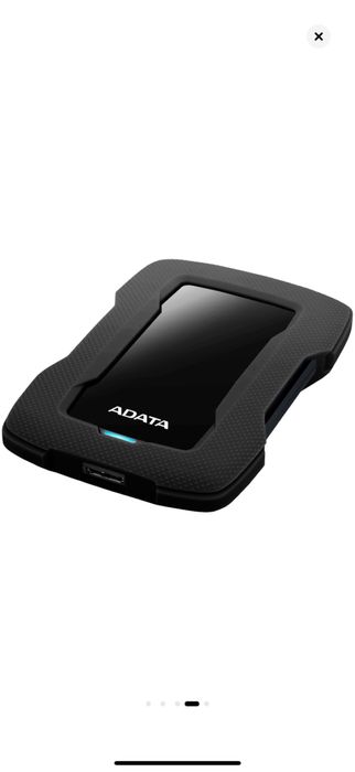 HDD Extern ADATA Durable HD330 2TB, Shock Sensor, 2.5", USB 3.2, Negru