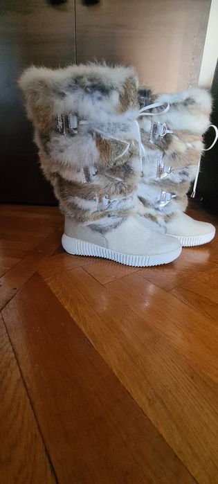 Cizme cu blană Oscar Sport