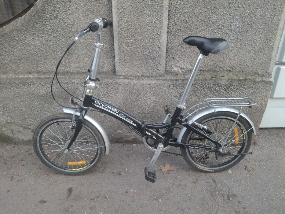 Bicicleta pliabila dama unisex  Nera