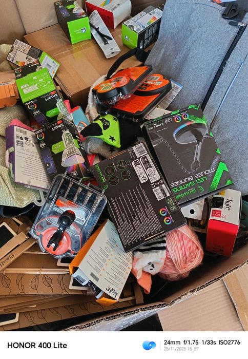 Marfa mixta de bazar/piata