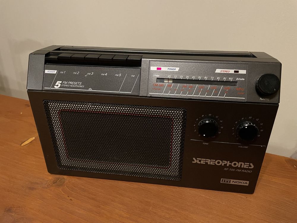Radio de colectie ITT NOKIA Stereophones RP 705 FM- Vintage!