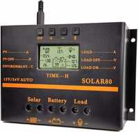 Controler incarcare solar 80A 12V / 24V PWM