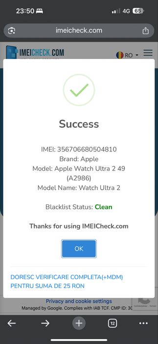 Apple watch ultra 2 nou