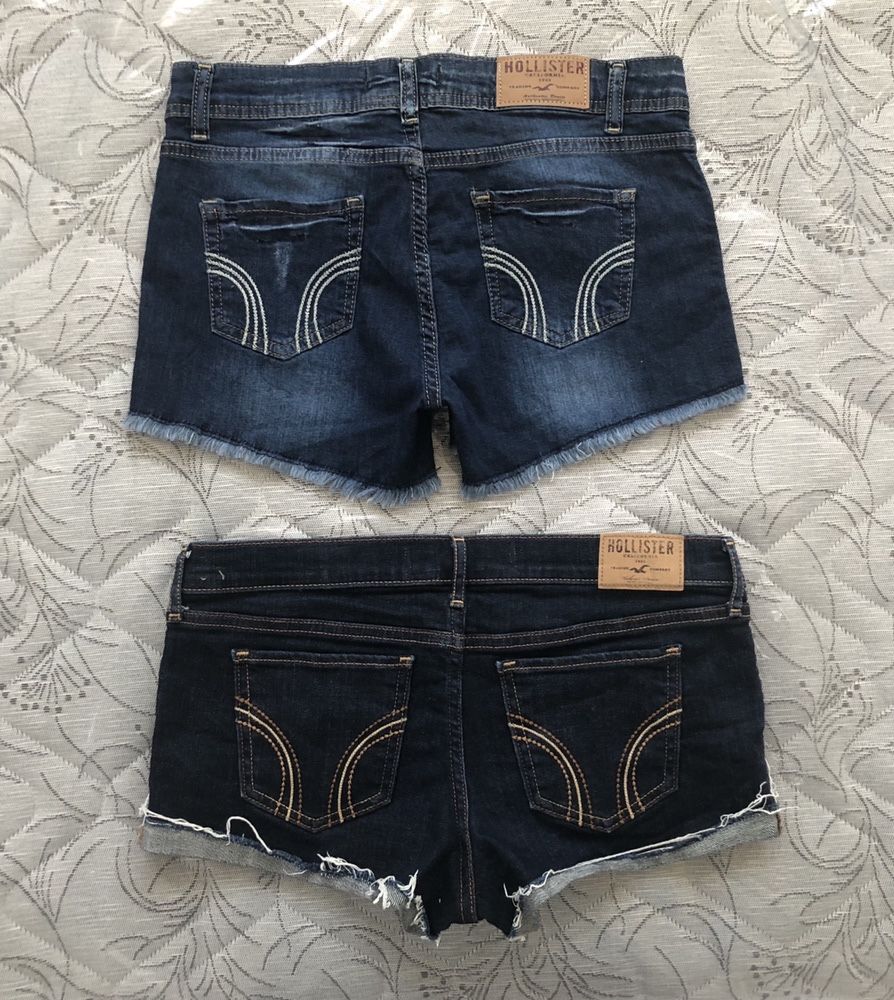 ОРИГИНАЛ Hollister Women's Denim Shorts дамски къси панталонки - р.28