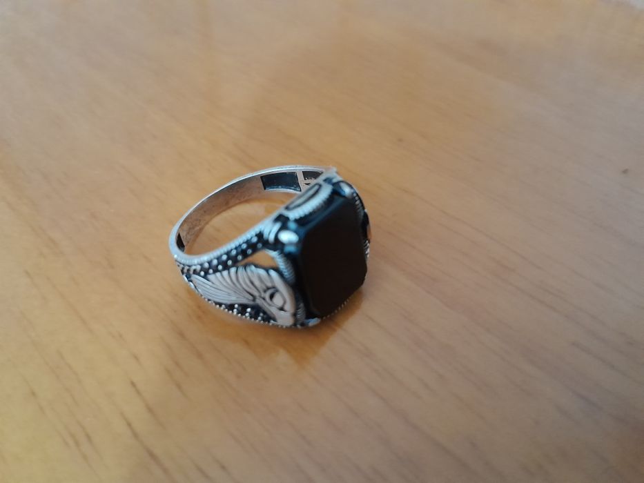 Перстень серебряный