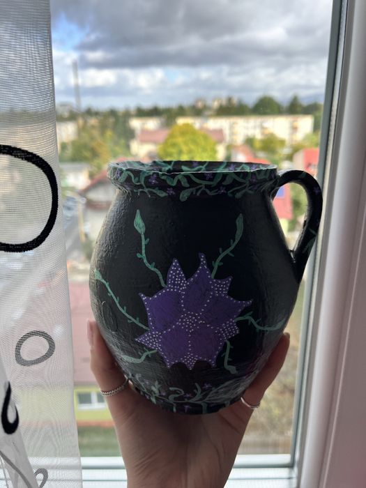 cana decorativa de lut