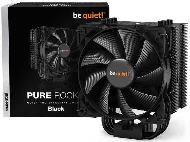 be quiet! Pure Rock 2 — тих и ефективен 120 мм (~150 W TDP)