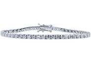 Bratara Tennis Diamante Naturale 5 Ct Claritate SI1 culoare F Certif