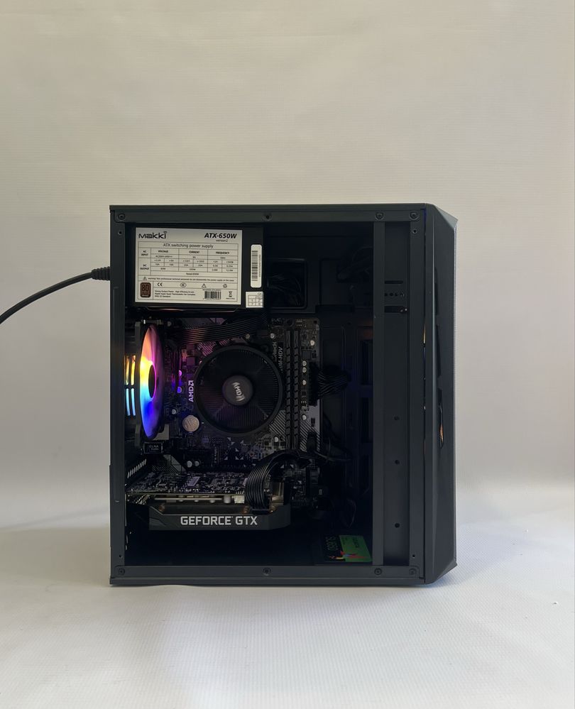 Геймърски компютър AMD Ryzen 5 2600, GTX 1660 Ti, 16GB ram