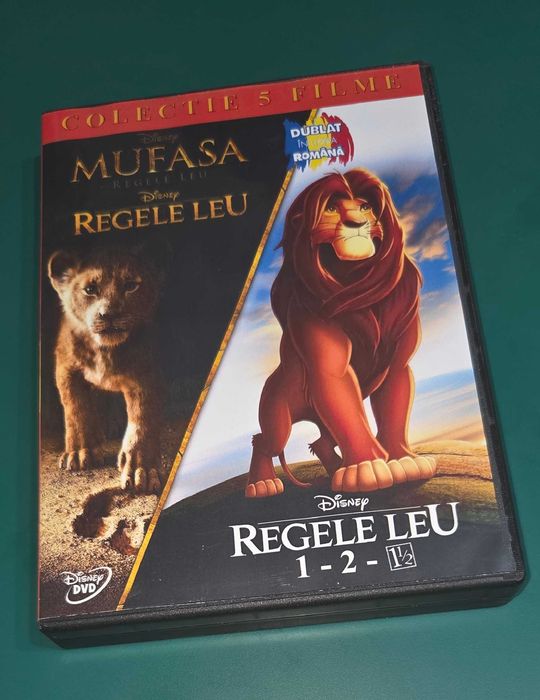 Disney Regele Leu (Lion King) Colectie 5 DVD Dublat in limba romana