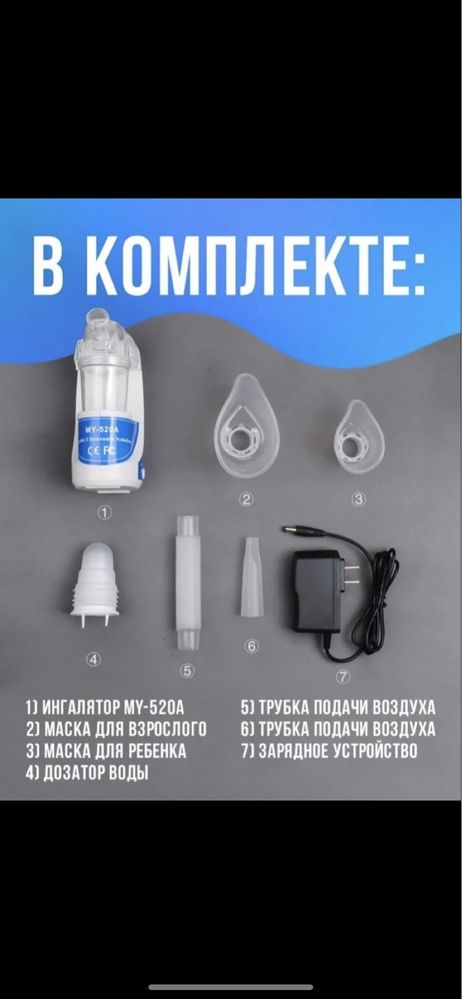 Ингалятор небулайзер