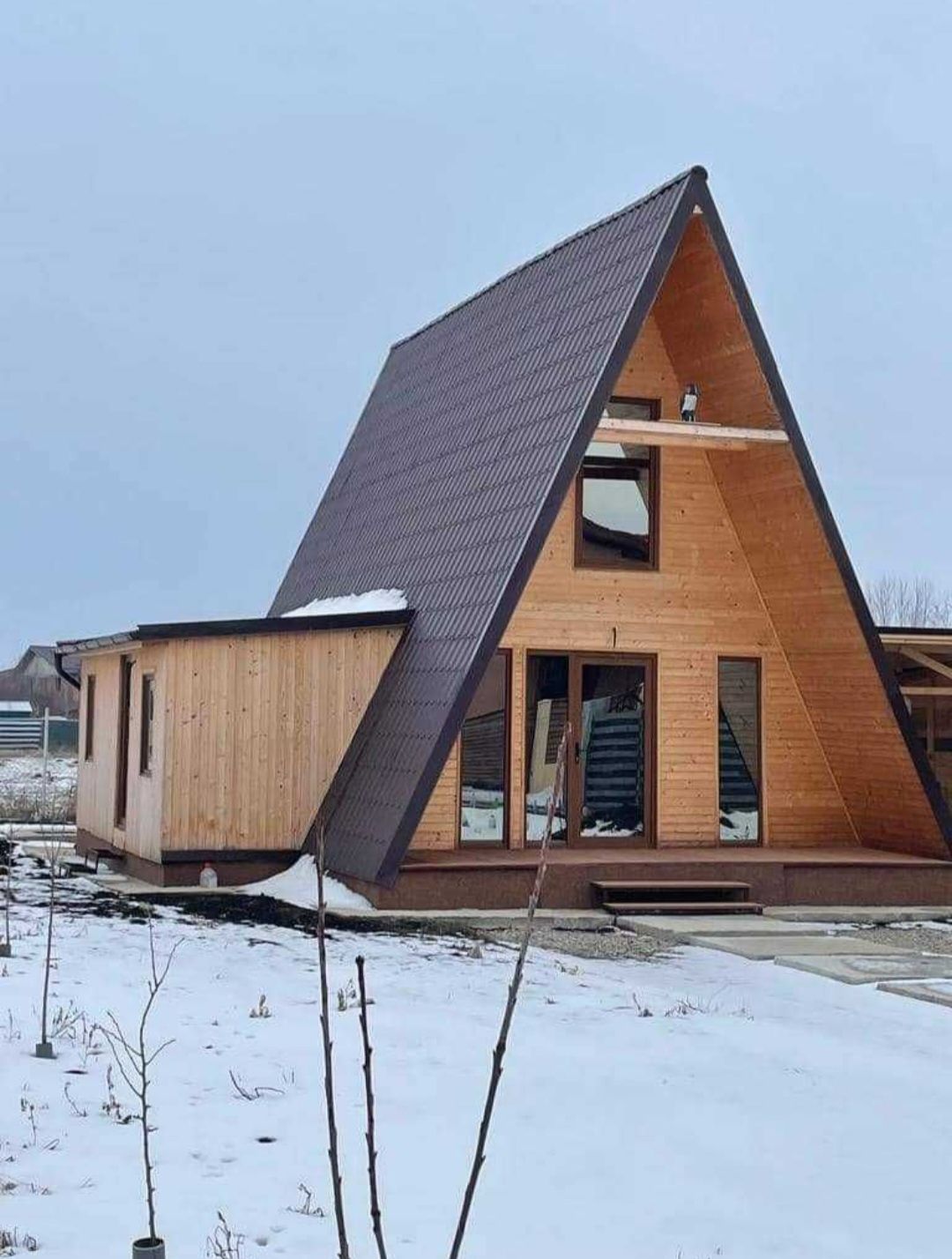 Constructi din lemn cabana tip A