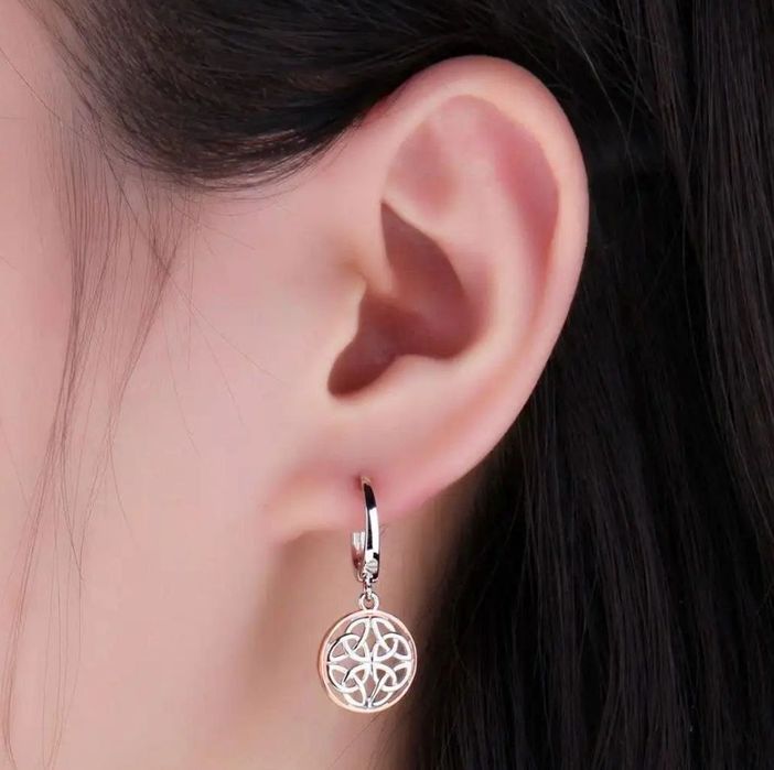 Серьги серебро импорт