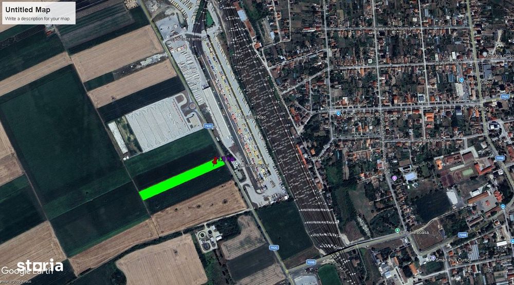 Vand teren zona industriala/logistica 1,5 ha Curtici Arad