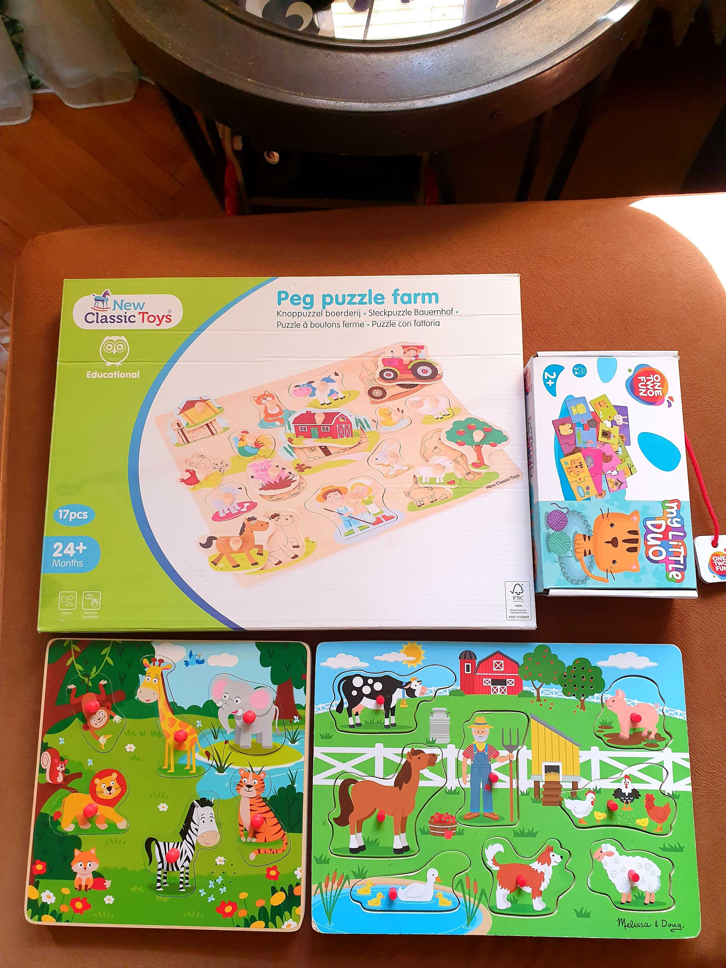 Lot puzzle/incastre muzicale și nu numai