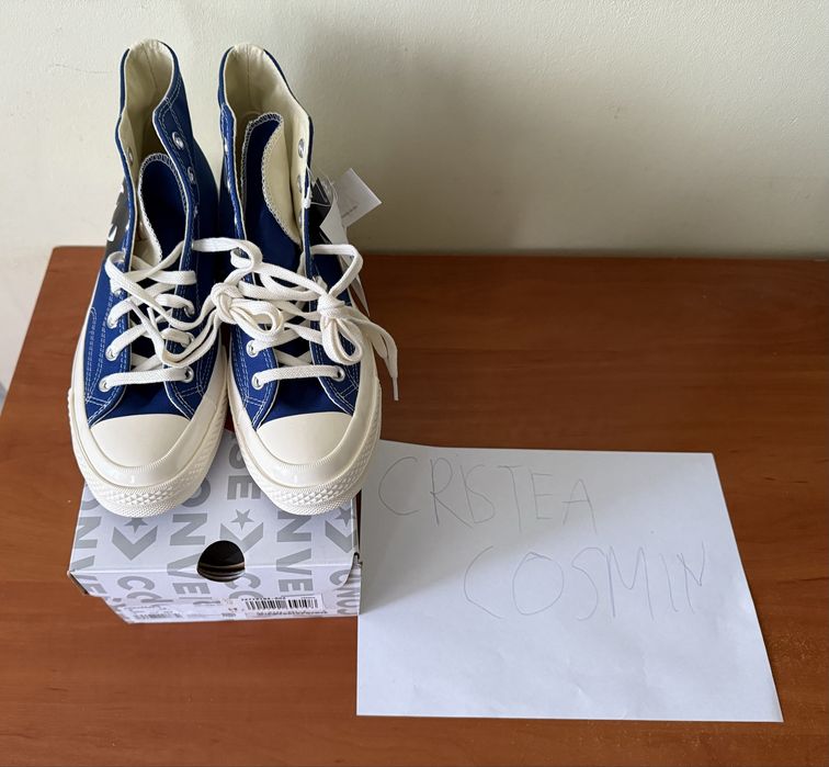 Converse x Commes des Garcons Blue Quartz